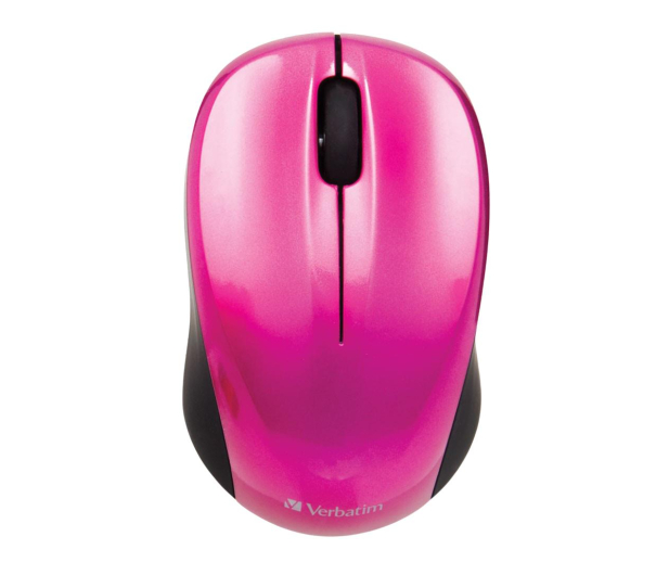 VERBATIM Mysz Go Nano bezprzewodowa 2,4GHz różowa 49043 - 1193949 - zdjęcie